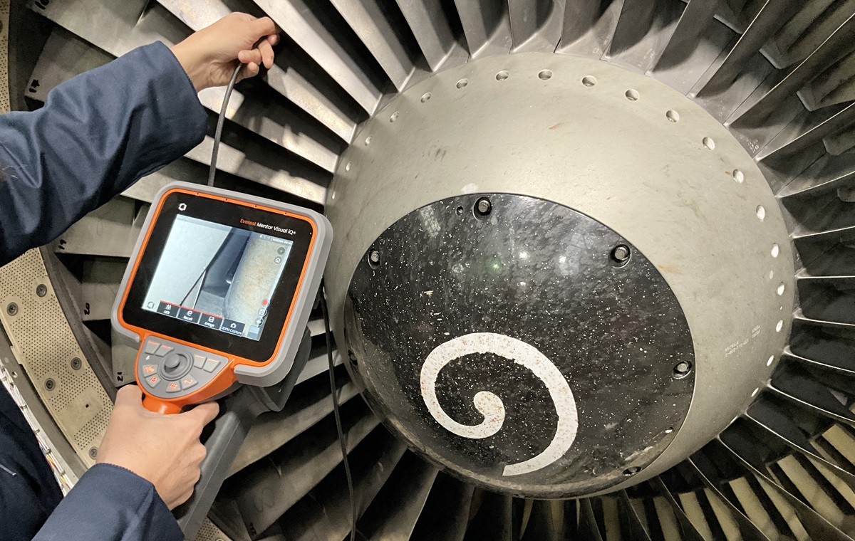 Everest XLG4+/MViQ+ 視頻內窺鏡檢查航空發動機